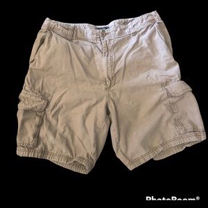 Mens J Crew cargo shorts size 36 linen/cotton
